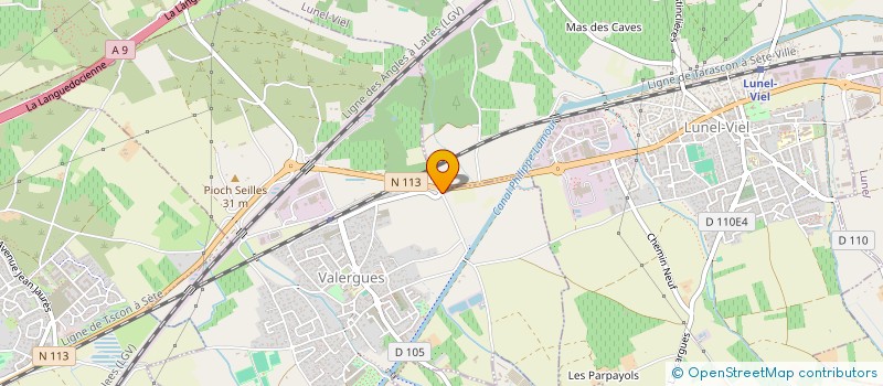 localisation de l'entreprise AG&CO EVENTS  VALERGUES