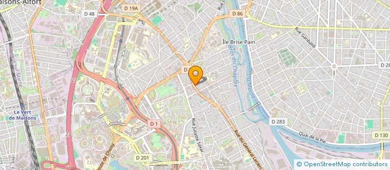 localisation de l'entreprise AG&CO INVEST à CRETEIL