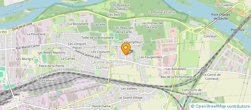 localisation de l'entreprise AG CONCEPT 37 à SAVONNIERES