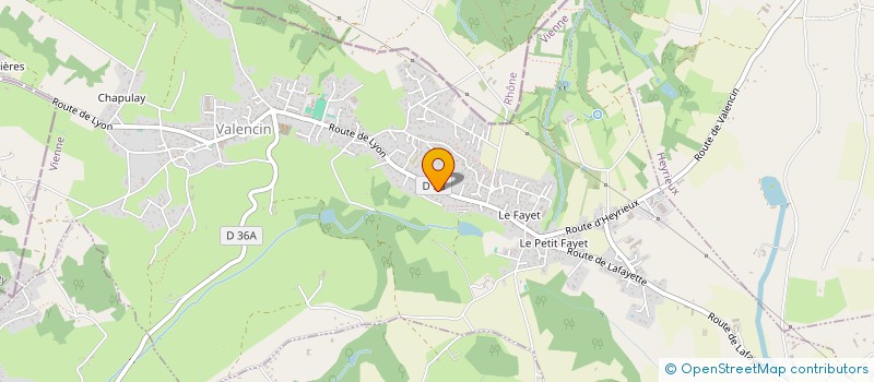 localisation de l'entreprise AG CONCEPT IMMO  VALENCIN