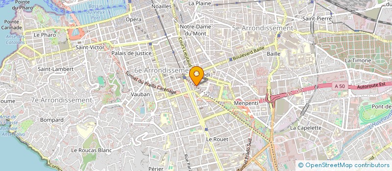 localisation de l'entreprise AG CONSEIL à MARSEILLE