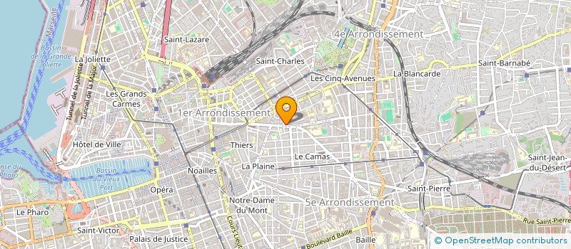 localisation de l'entreprise AG CONSEIL à MARSEILLE