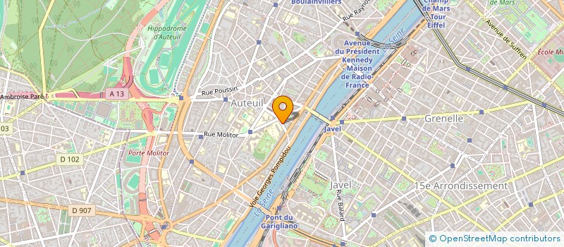 localisation de l'entreprise AG CONSEIL  PARIS