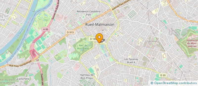 localisation de l'entreprise AG CONSEIL  RUEIL-MALMAISON