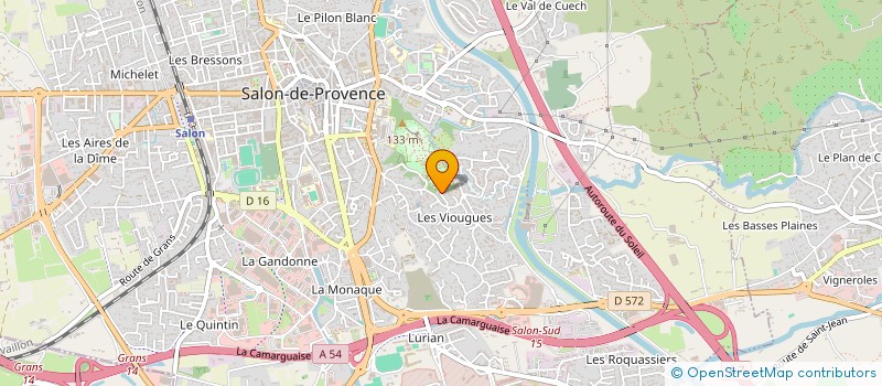 localisation de l'entreprise AG-CONSEILS  SALON-DE-PROVENCE