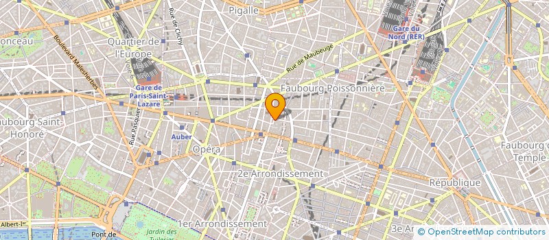localisation de l'entreprise AG CONSTRUCTION à PARIS