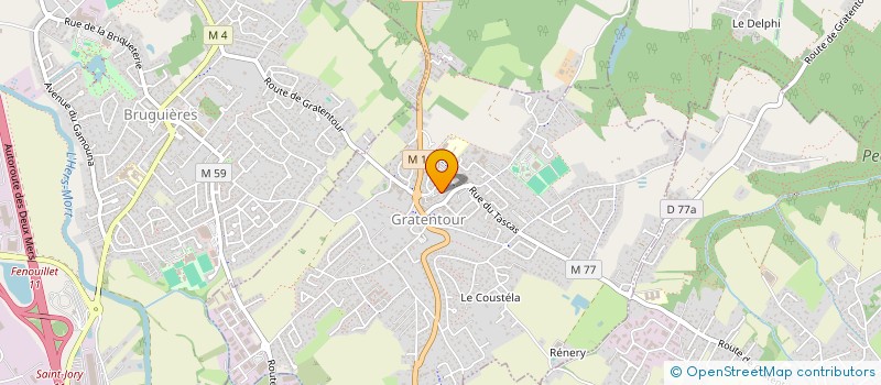 localisation de l'entreprise AG CONSTRUCTION à GRATENTOUR