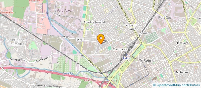 localisation de l'entreprise AG CONSTRUCTION  REIMS