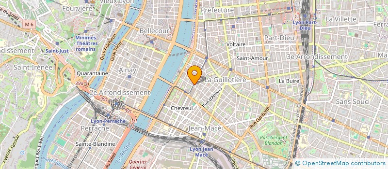 localisation de l'entreprise AG CONSULTING  LYON