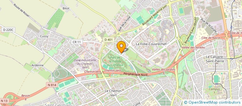 localisation de l'entreprise AG CONSULTING à CAEN