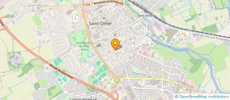 localisation de l'entreprise AG-COPRO à SAINT-OMER