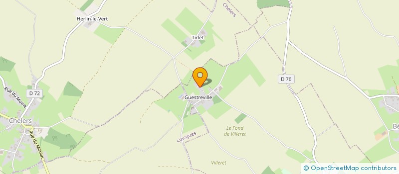 localisation de l'entreprise AG COUVERTURE  VILLERS-BRULIN