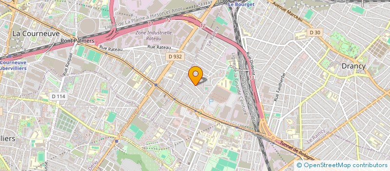 localisation de l'entreprise AG DECO 93 à DRANCY