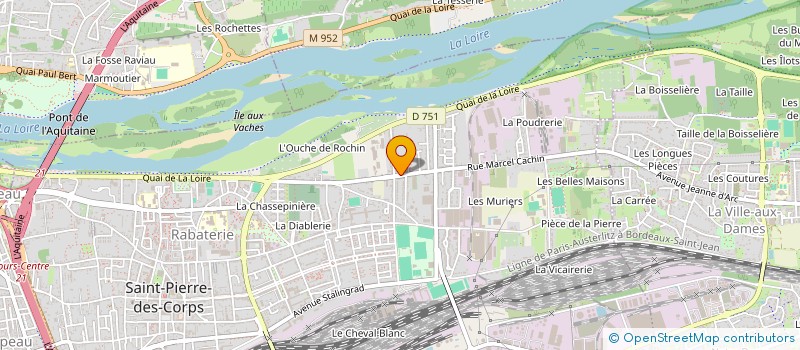 localisation de l'entreprise AG DEPANNAGE à SAINT-PIERRE-DES-CORPS