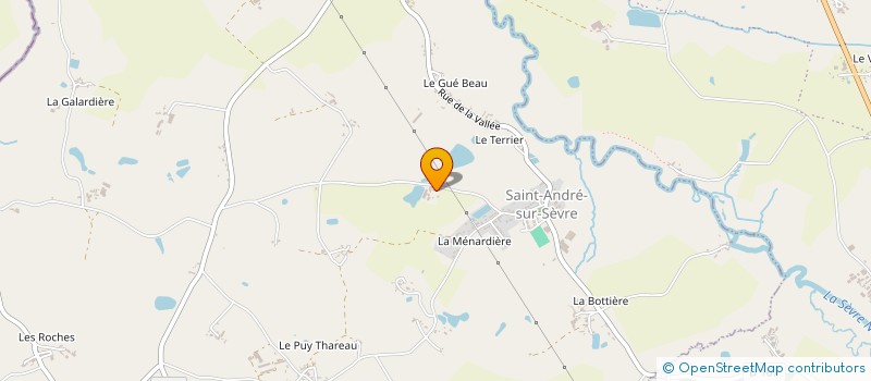 localisation de l'entreprise AG DEVELOPPEMENT à SAINT-ANDRE-SUR-SEVRE