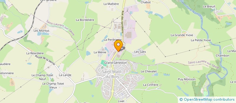 localisation de l'entreprise AG DYNAMICS à SAINT-MALO-DU-BOIS