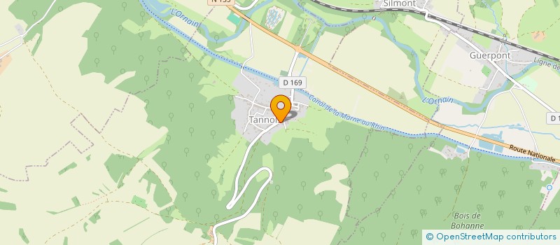 localisation de l'entreprise AG ELEC  BAR-LE-DUC