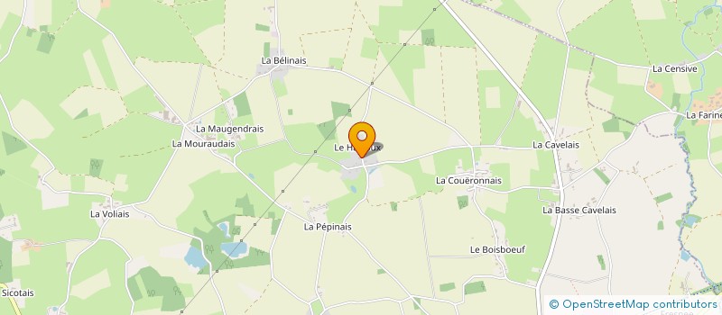 localisation de l'entreprise AG FAIM TRAITEUR  BOUVRON