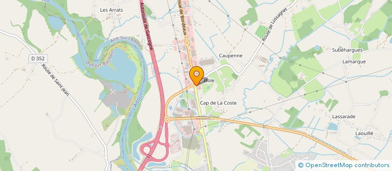 localisation de l'entreprise AG FAMILY IMMO  AIRE-SUR-L'ADOUR