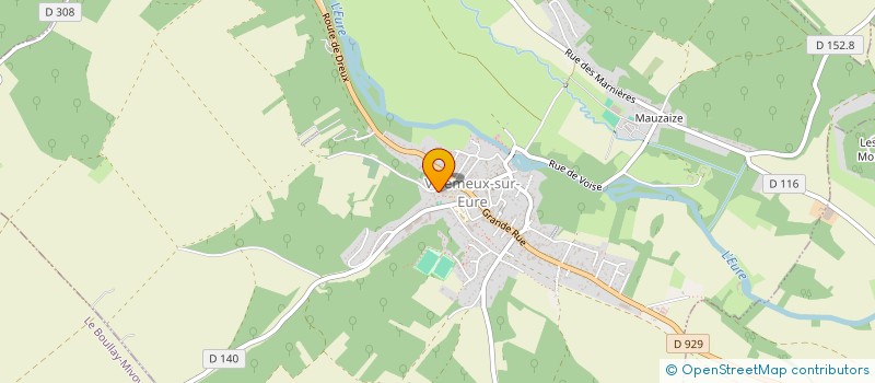 localisation de l'entreprise AG-FAST à VILLEMEUX-SUR-EURE
