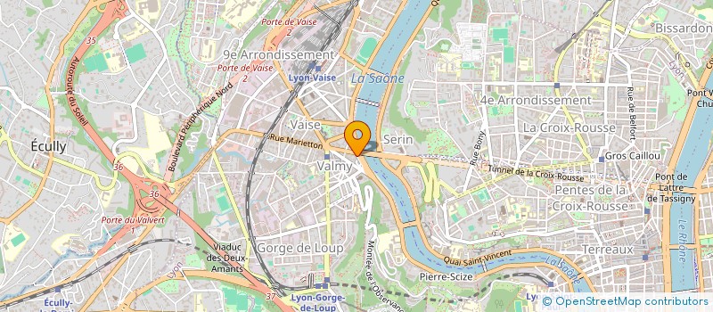 localisation de l'entreprise AG FINANCES CONSEILS à LYON