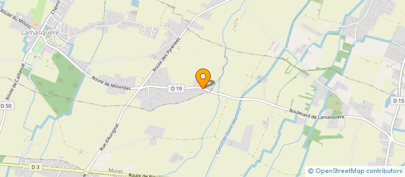 localisation de l'entreprise AG FUSION  LAGARDELLE-SUR-LEZE