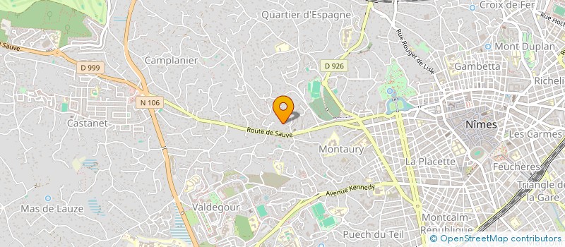 localisation de l'entreprise AG-GA  SAINT-GENIES-DE-MALGOIRES