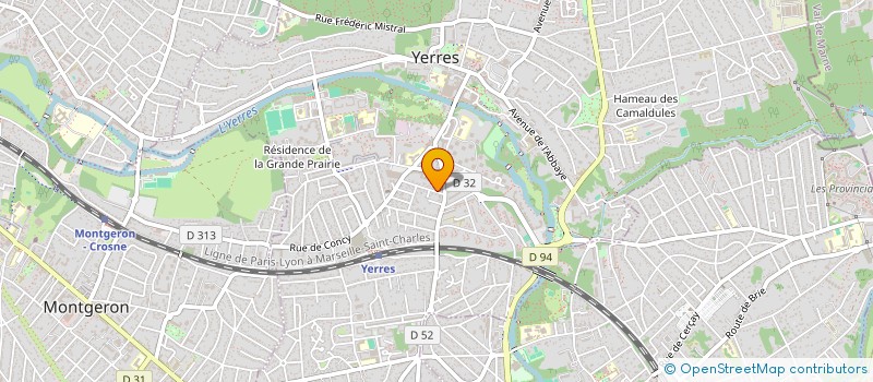 localisation de l'entreprise AG GESTION à SUCY-EN-BRIE