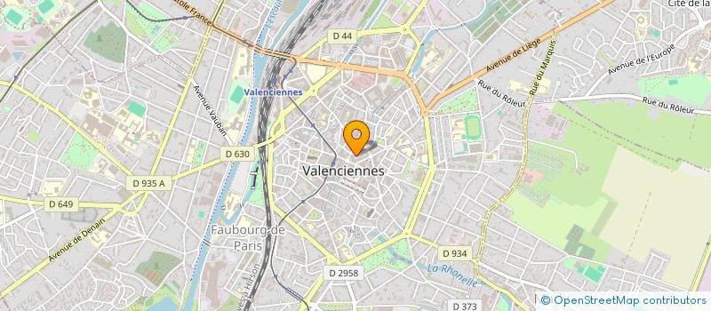 localisation de l'entreprise AG GOLD  VALENCIENNES