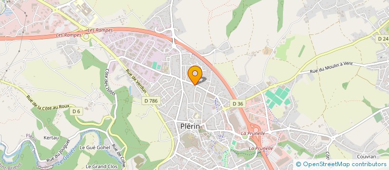 localisation de l'entreprise AG GROUP à PLERIN