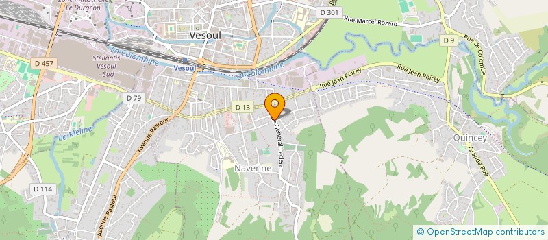 localisation de l'entreprise AG HOLDING  NAVENNE