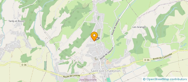 localisation de l'entreprise AG-HR  SAINT-JUST-CHALEYSSIN