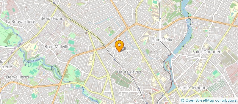 localisation de l'entreprise AG IMMO à NANTES