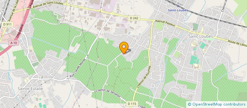 localisation de l'entreprise AG IMMO  SAINT-LOUBES