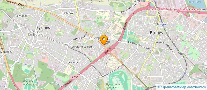 localisation de l'entreprise AG IMMO HOLDING  BRUGES