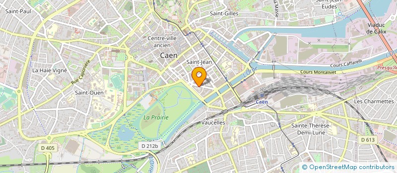 localisation de l'entreprise AG IMMOBILIER à CAEN