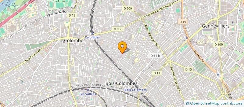 localisation de l'entreprise AG IMPACT PARTNERS  COLOMBES