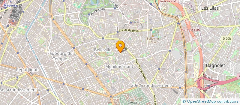 localisation de l'entreprise AG INTERNATIONAL TRANSPORT  PARIS