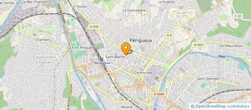 localisation de l'entreprise AG INVEST  PERIGUEUX