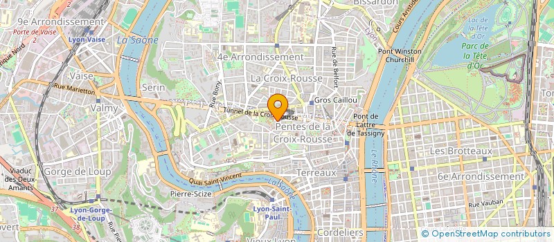 localisation de l'entreprise AG INVEST à LYON