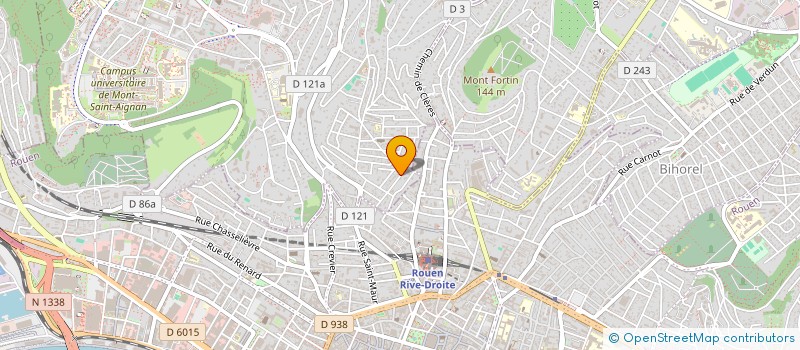 localisation de l'entreprise AG INVEST CAUCHOISE  MONT-SAINT-AIGNAN