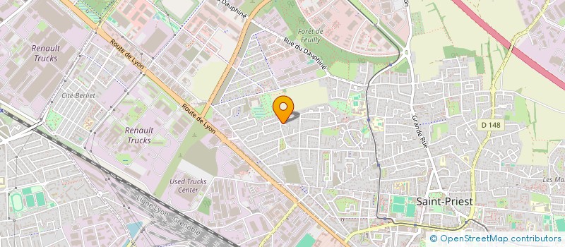 localisation de l'entreprise AG INVESTCAPITAL  SAINT-PRIEST