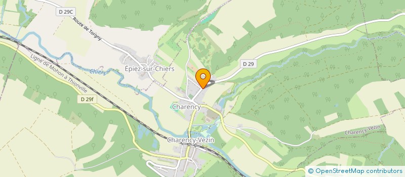 localisation de l'entreprise AG INVESTISSEMENTS  CHARENCY-VEZIN