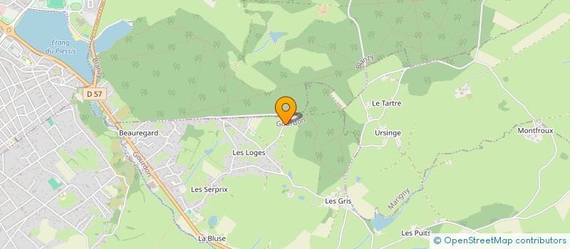 localisation de l'entreprise AG LA SAULE  GOURDON