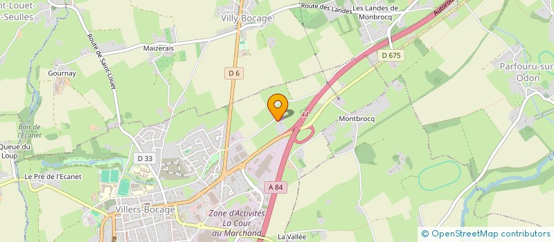 localisation de l'entreprise AG LOC  VILLERS-BOCAGE