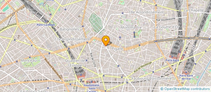 localisation de l'entreprise AG-MG  PARIS