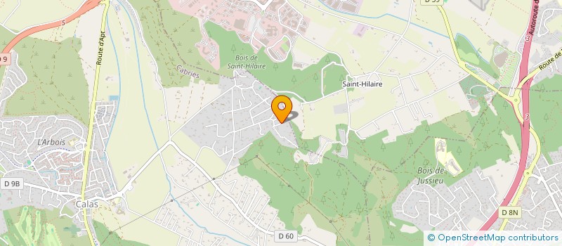 localisation de l'entreprise AG OPTIMS  CABRIES