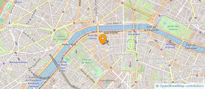 localisation de l'entreprise AG PARTICIPATION  PARIS