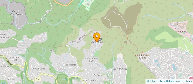 localisation de l'entreprise AG PATRIMOINE  BIOT