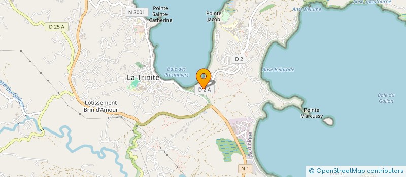 localisation de l'entreprise AG PAYE à TRINITE
